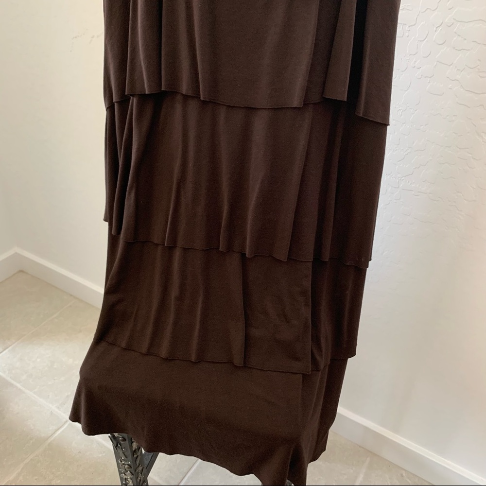 George Ruffles Layered Dress M - Picture 3 of 5